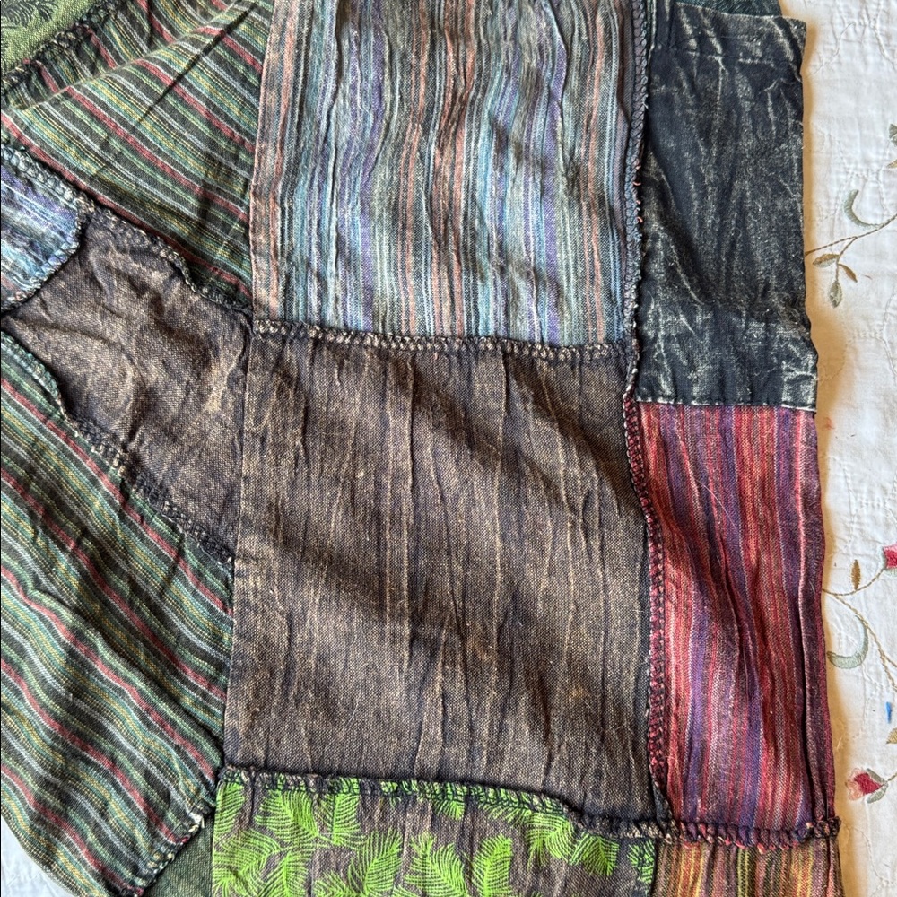 Patchwork Multicolor Men's Pants - image 4